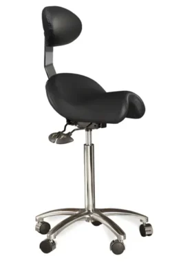 Bambach Classic Ergonomic Saddle Stool With Backrest