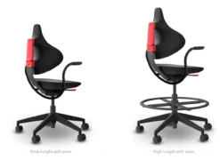 Cramer Helix Med Tech Lab Chair -Office Chair Shop helixarmmodels 78425.1632319972