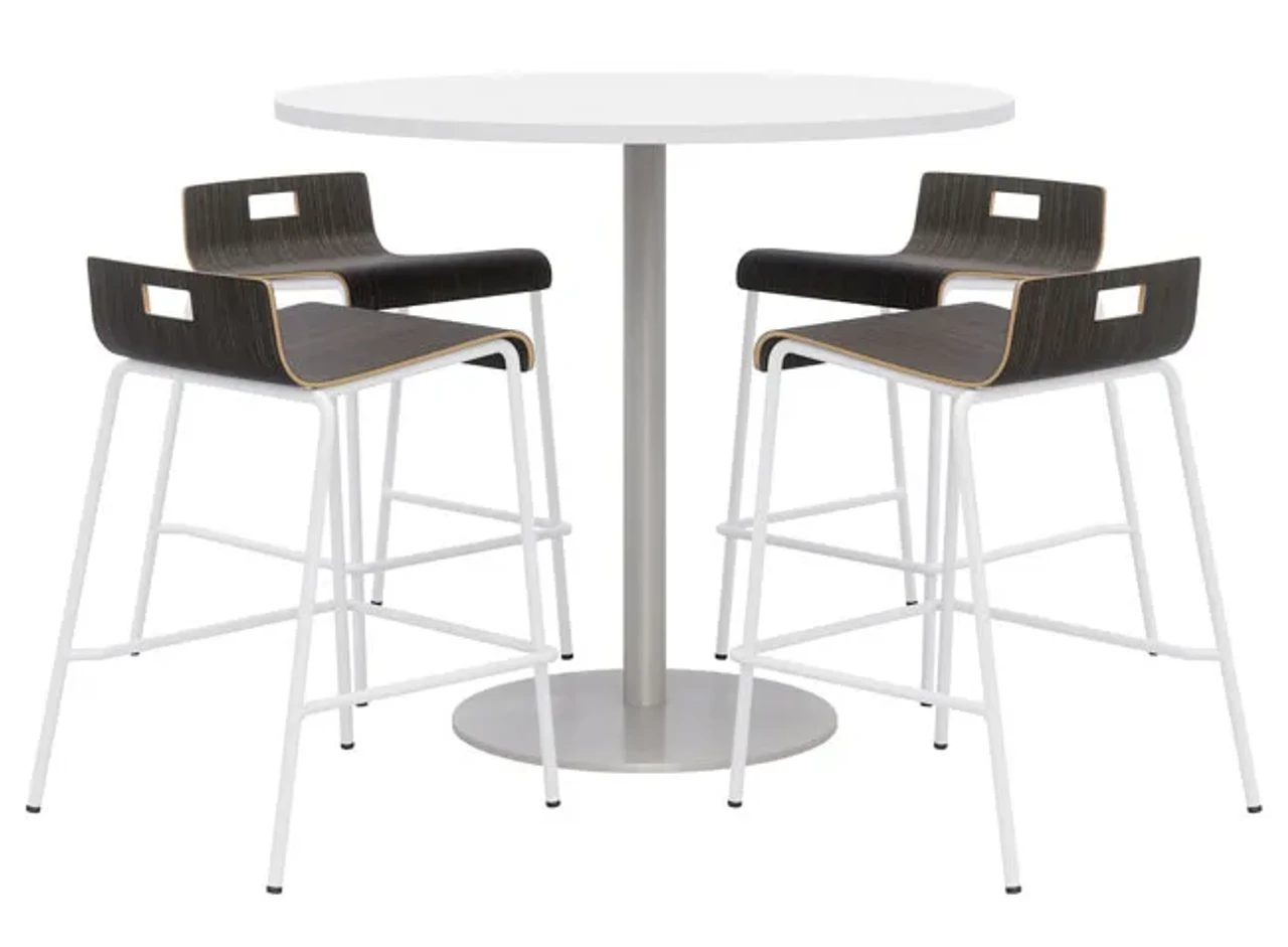 Breakroom Bundle With Jive Cafe Stools And Proof Table 5 Breakroom Bundle With Jive Cafe Stools And Proof Table - Image 3
