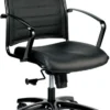 Europa Metallic Leather Mid-Back Chair -Office Chair Shop midback 80474.1436807587