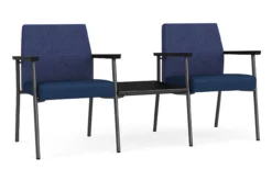 Mystic Guest/Reception Two Chairs With Connecting Center Table -Office Chair Shop mysticcnttable 63873.1667594720