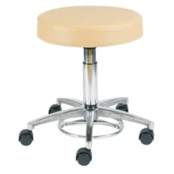 Foot Activated Vinyl Exam Room Stool