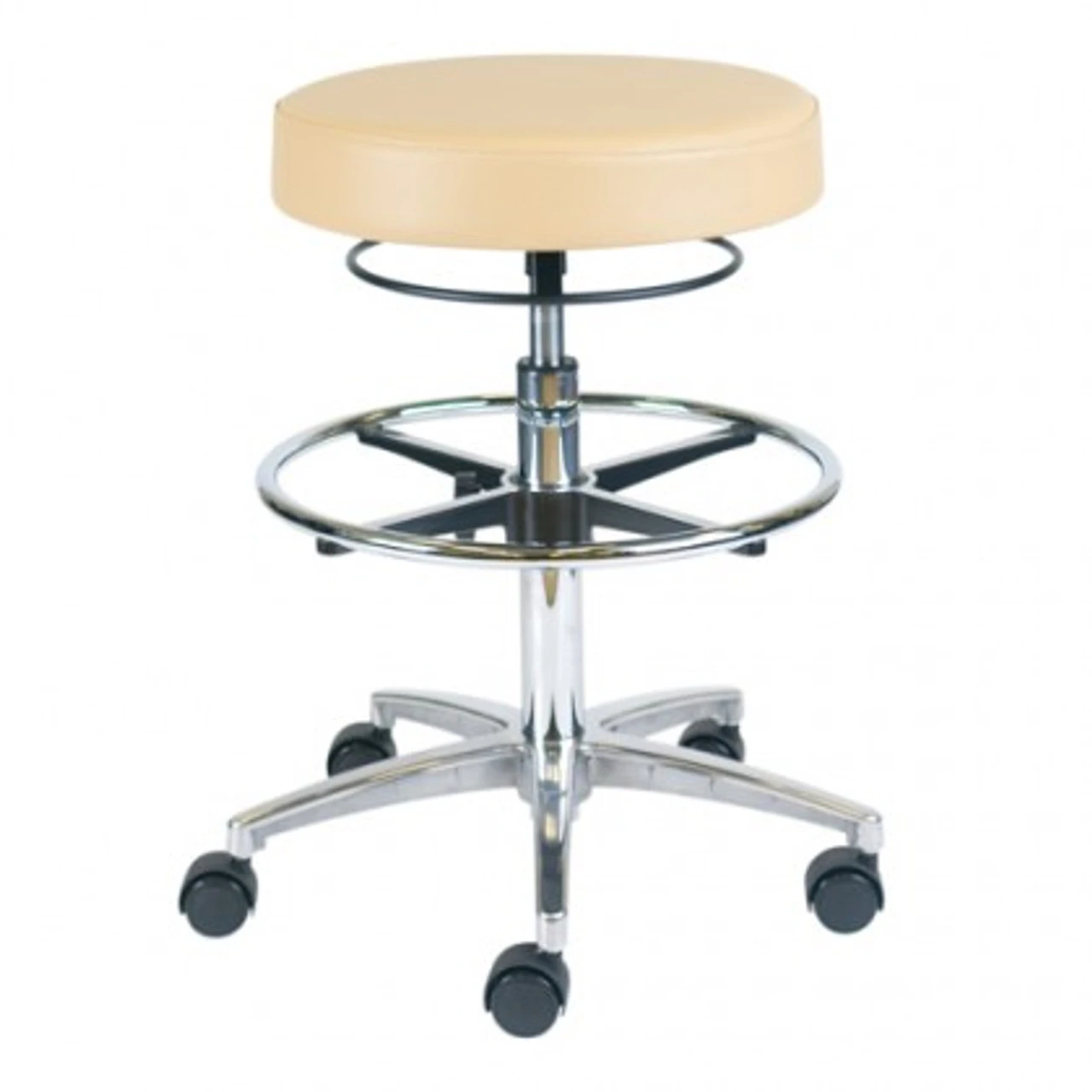 Vinyl Exam Room Lab Stool W/ Footring 3 Vinyl Exam Room Lab Stool W/ Footring