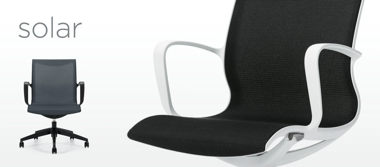 Global Solar Medium Back Auto Adjust Asphalt Frame Quick Ship 5 Global Solar Medium Back Auto Adjust Asphalt Frame Quick Ship - Image 3