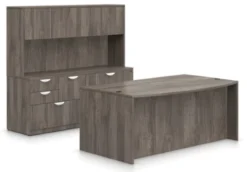 OTG SL-J Executive Bow Front Desk Suite