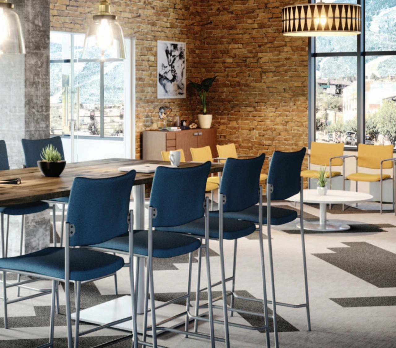 Evolve Upholstered Stool 4 Evolve Upholstered Stool - Image 2