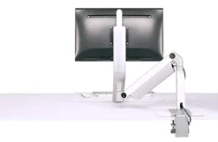 QuickStand Lite Sit Stand Desktop -Office Chair Shop white single clamp 05384.1452619589