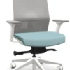 Zilo Grey Mesh White Frame Ergonomic Task Chair 2 Zilo Grey Mesh White Frame Ergonomic Task Chair -Office Chair Shop ziloWHTatlantic2 17068.1688759354